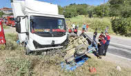 Bartın'da kamyon ve tarım aracı çarpıştı Bir ölü