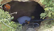 Çorum’da define ararken mağarada sıkışan kişiyi kurtarma operasyonu başladı