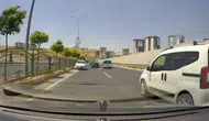 Şanlıurfa yolunda ölüme davetiye çıkaran anlar