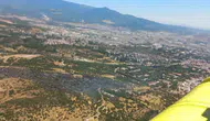 Bornova ormanlarında çıkan yangın söndürüldü
