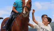 Abant Gölü'nde atlı jandarma devriyesi başladı