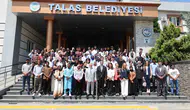 Talas Belediye Başkanı yabancı öğrencilerle bir araya geldi