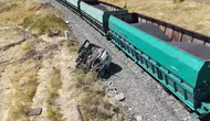 Malatya’da tren ile kamyon çarpıştı