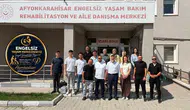Afyonlu kuaförlerden özel bireylere gönüllü dokunuş