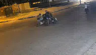 Birecik'te motosikletler çarpıştı Kaza anı kameraya yansıdı