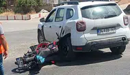 Siirt Mezopotamya Kavşağı’nda kaza Motosiklet sürücüsü yaralandı