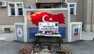 Kilis’te define avcılarına jandarma baskını