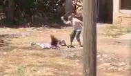 Şanlıurfa’da vicdanları sızlatan şiddet Oğlu annesini sopayla dövdü
