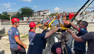 Sakarya’da inşaat işçisi akıma kapılarak ağır yaralandı