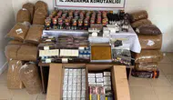 Kayseri'de kaçak tütün operasyonu Binlerce makaron ele geçirildi