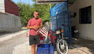 Merdivenle motosiklet kullanan usta o anları anlattı
