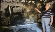 Hatay'da 40 yıllık yuva küle döndü geriye sadece çiçekler kaldı