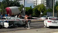 Ankara'da akşam saatlerinde meydana gelen kazada bir kişi yaşamını yitirdi