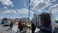Çorlu trafiğinde hatalı dönüş 4 kişiyi hastanelik etti