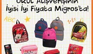 Okul alışverişinde Migros farkı 250’den fazla üründe avantajlı fiyatlar ve TEGV’e destek