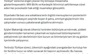 Bakan Çiftçi'den provokasyon uyarısı: Terörsüz Türkiye hedefinden taviz yok