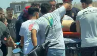Adana'da sulama kanalına düşen genç son anda kurtarıldı