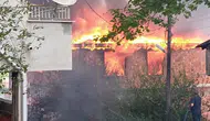 Ordu’da bir evin çatı katı yandı bir ton fındık yandı
