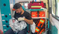 Yol üstünde gelen bebek Ambulans hastaneye varmadan doğum gerçekleşti