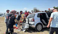 Kütahya'da kavşak kazası Bir yolcu hayatını kaybetti