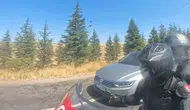 Eskişehir trafiğinde motosikletliyi ölüme sürükleyen hatalı sollama