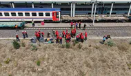 Gebze’de tren kazası senaryosu gerçeği aratmadı