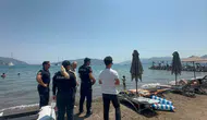 Marmaris sahilinde 3 metre kuralı dönemi başladı