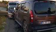Keşan yolunda hatalı sollama kazası