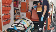 Bodrum açıklarında teknede kaza geçiren Amerikalı turisti deniz ambulansı kurtardı
