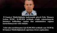 Kayseri Emniyeti bir meslektaşını kaybetti
