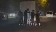 Diyarbakır trafiğinde patenle ölümüne yolculuk kamerada