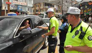 Keşan'da motosikletlilere kaza uyarısı yapıldı