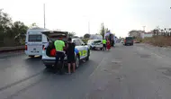 Alkollü sürücü Manavgat yolunda kaza yaptı
