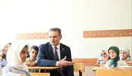 Erzurum’da yaz okulu öğrencileriyle buluşma