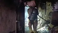 Reyhanlı'da ev yangını paniği, itfaiye can kaybına izin vermedi
