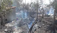 Silivri’de otluk alandaki yangın yerleşim yerlerine sıçradı
