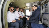 Hatay yeniden ayağa kalkıyor Yetkililer sahayı havadan denetledi