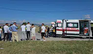Samsun Vezirköprü yolunda iki motosiklet çarpıştı