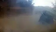 Uçurumdan sağ kurtuldu korsesi belini büktü