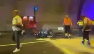 Kuzey Marmara Otoyolu'nda tünel kazası 3 can kaybı
