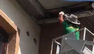 Yüksekova çatısında kurtarma operasyonu