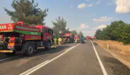 Edirne Meriç’teki orman yangını tehlikesi sona erdi