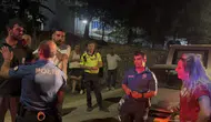 Bursa'da alkollü sürücü park halindeki araçlara çarparak devrildi