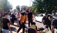 Muratlı'da dikkatsizlik kazaya yol açtı