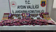 Didim’de orman yangını riski oluşturan binlerce patlayıcıya el konuldu