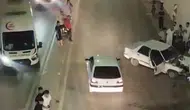 Kahramanmaraş’ta iki otomobil çarpıştı 4 yaralı
