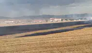 Elazığ’da tarlalardan dumanlar yükseldi