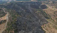 Manisa Kula yangını geride büyük bir enkaz bıraktı