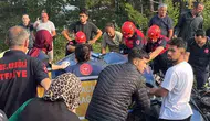Zonguldak'ta işçi servisi kazası 4 kişi hastaneye kaldırıldı
