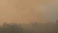 Çine orman yangınında rüzgar ve sıcaklık alarmı